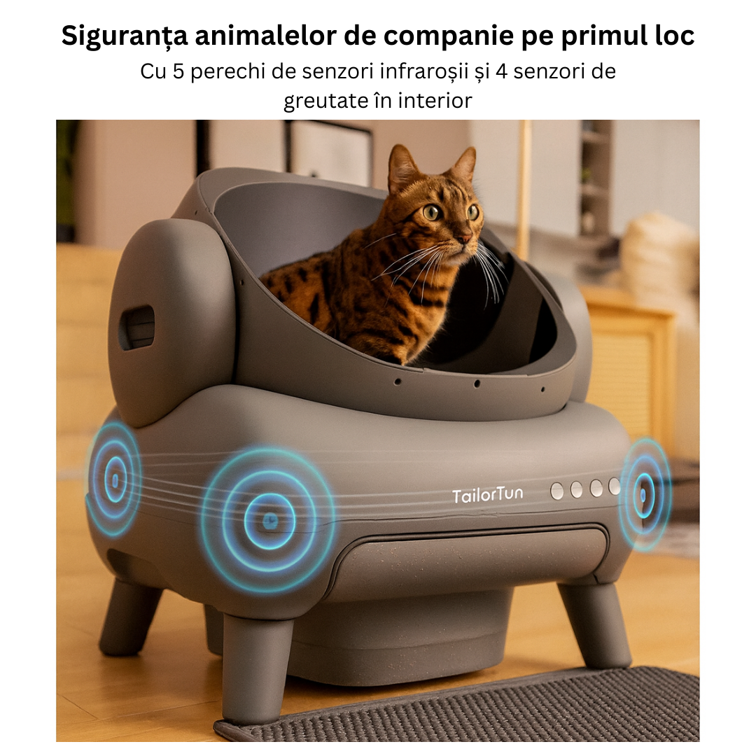 TailorTun m1 Open-top Self-cleaning Cat Litter Box