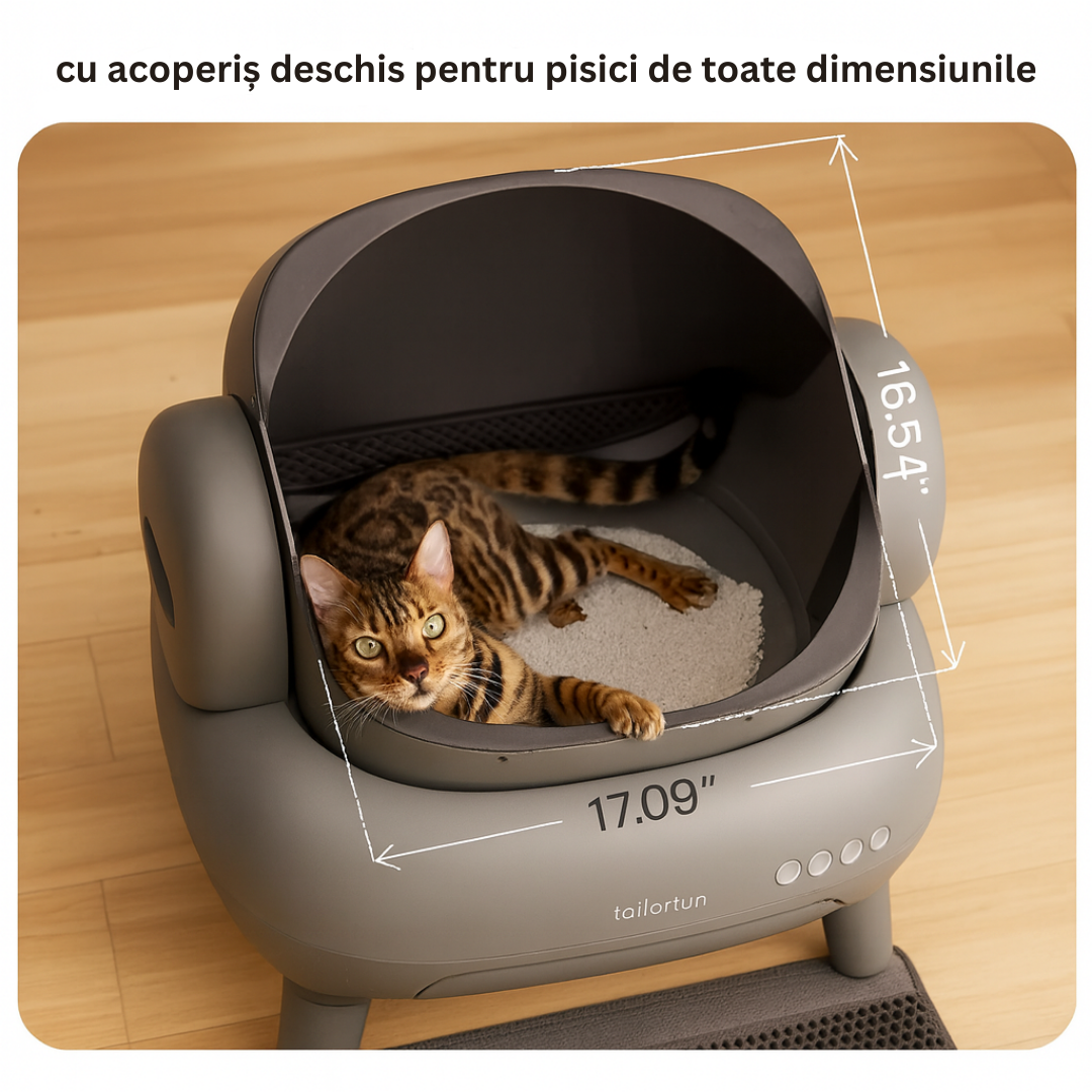 TailorTun m1 Open-top Self-cleaning Cat Litter Box