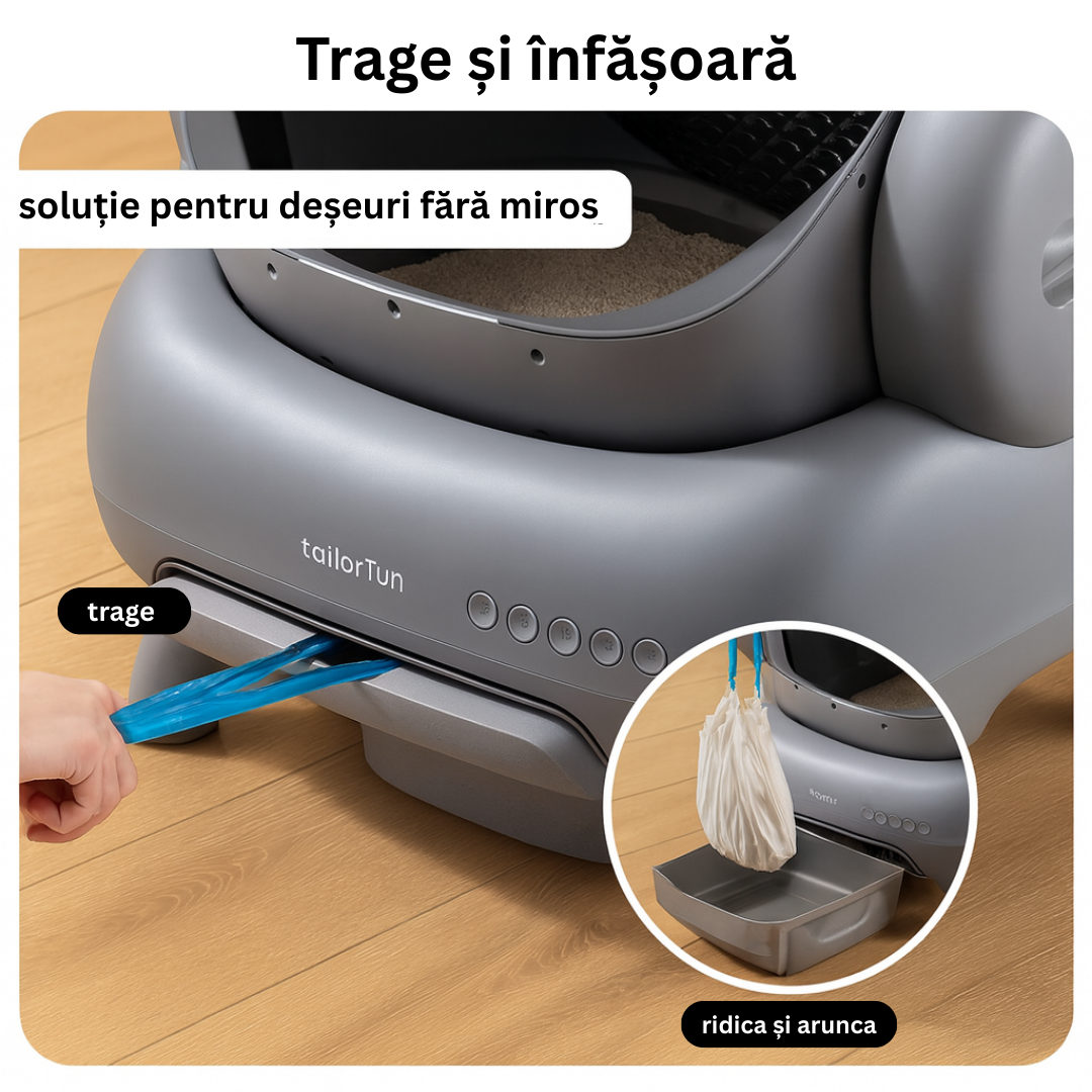 TailorTun m1 Open-top Self-cleaning Cat Litter Box