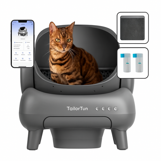 TailorTun M1 Open-top Self-cleaning Cat Litter Box