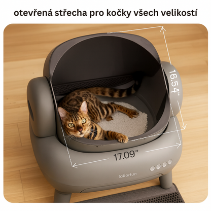 TailorTun M1 Open-top Self-cleaning Cat Litter Box